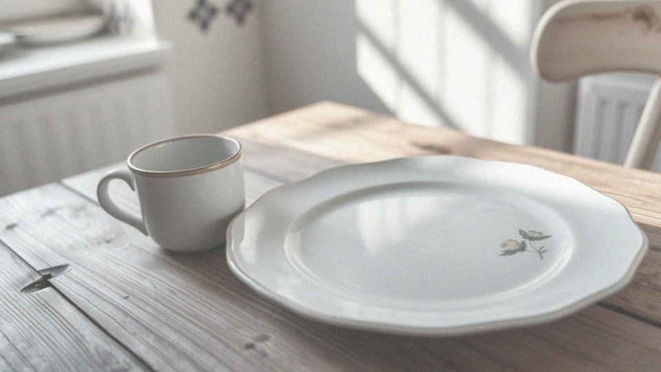 Czy zdobienia na porcelanie wpływają na jej zastosowanie w mikrofalówce?