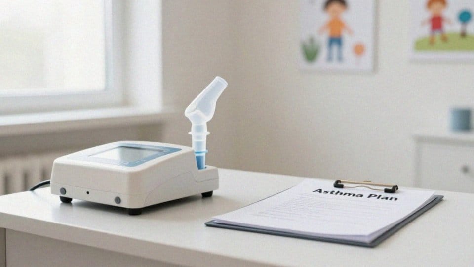 Jak monitorować astmę u dziecka spirometrią i PEF?