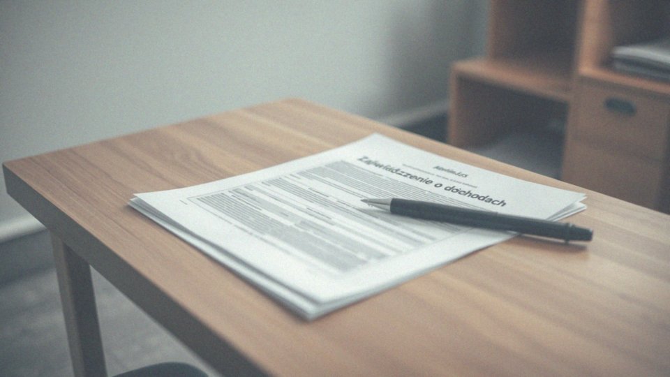 Jakie informacje zawiera zaświadczenie o dochodach?