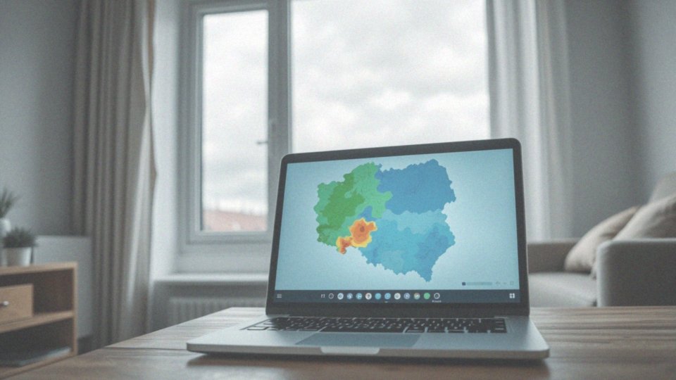 Jak interpretować intensywność opadów na mapie?
