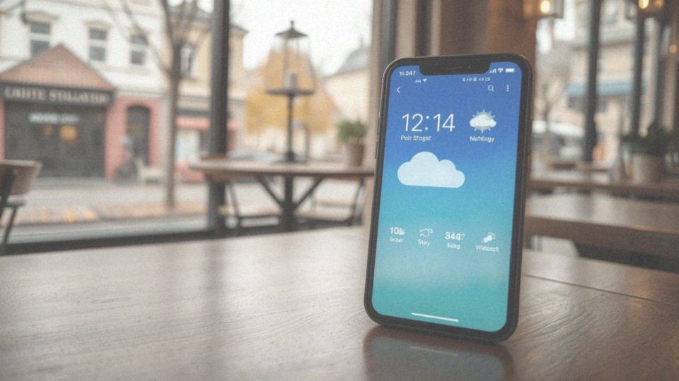 Jakie informacje można uzyskać z widgetów pogodowych?