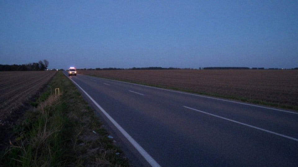 Kiedy lądował śmigłowiec LPR przy dachowaniu w Skulsku?