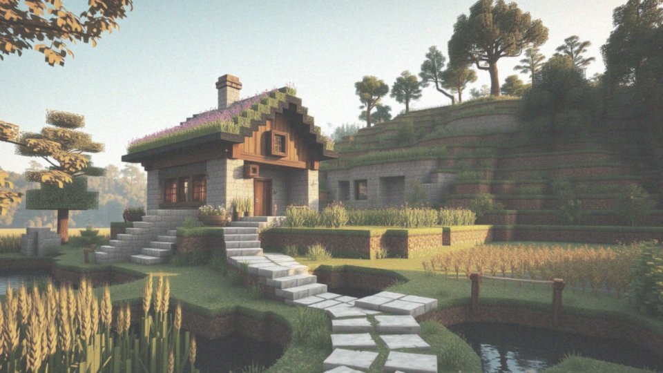 Co przedstawiają fajne Minecraftowe domy?