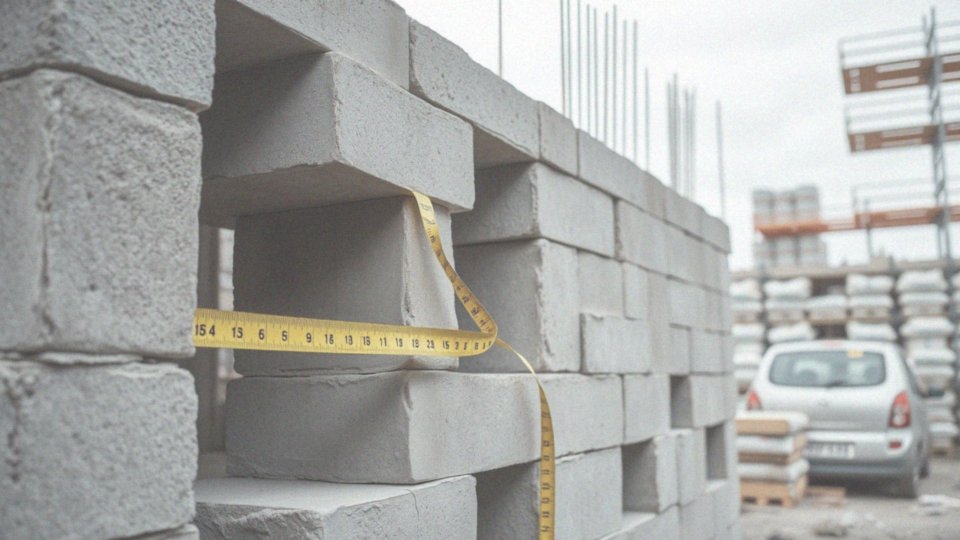 Jak grubość ściany wpływa na ilość bloczków na 1m2?