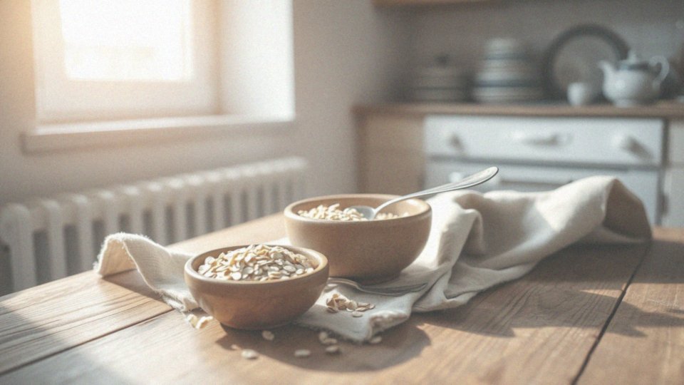 Ile kcal ma łyżka płatków owsianych?