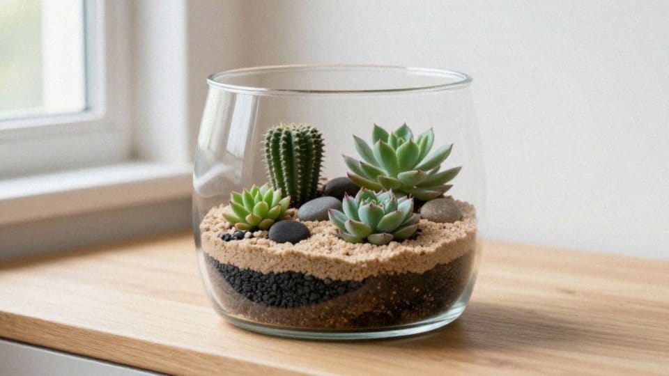 Jak zrobić pustynne terrarium z sukulentów?