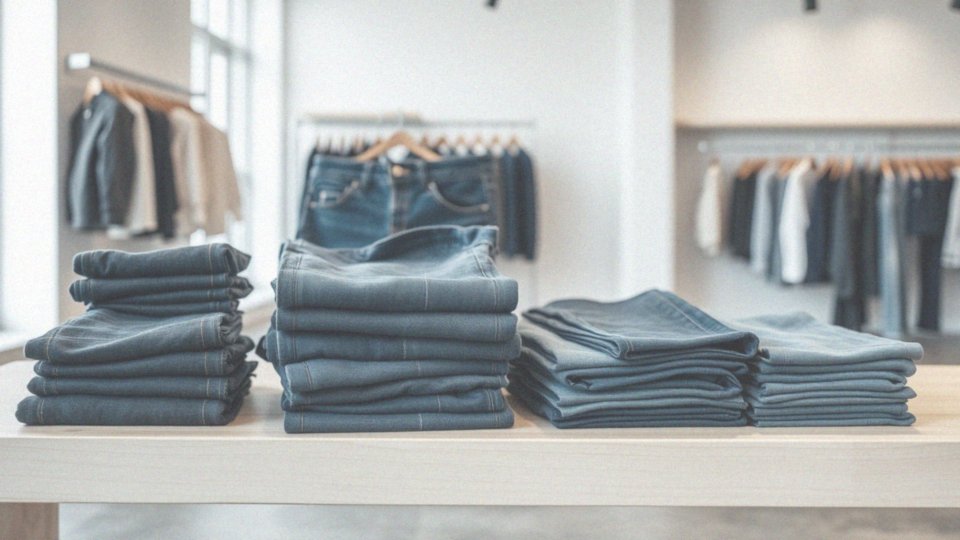 Jakie fasony jeansów podkreślają figurę klepsydry?