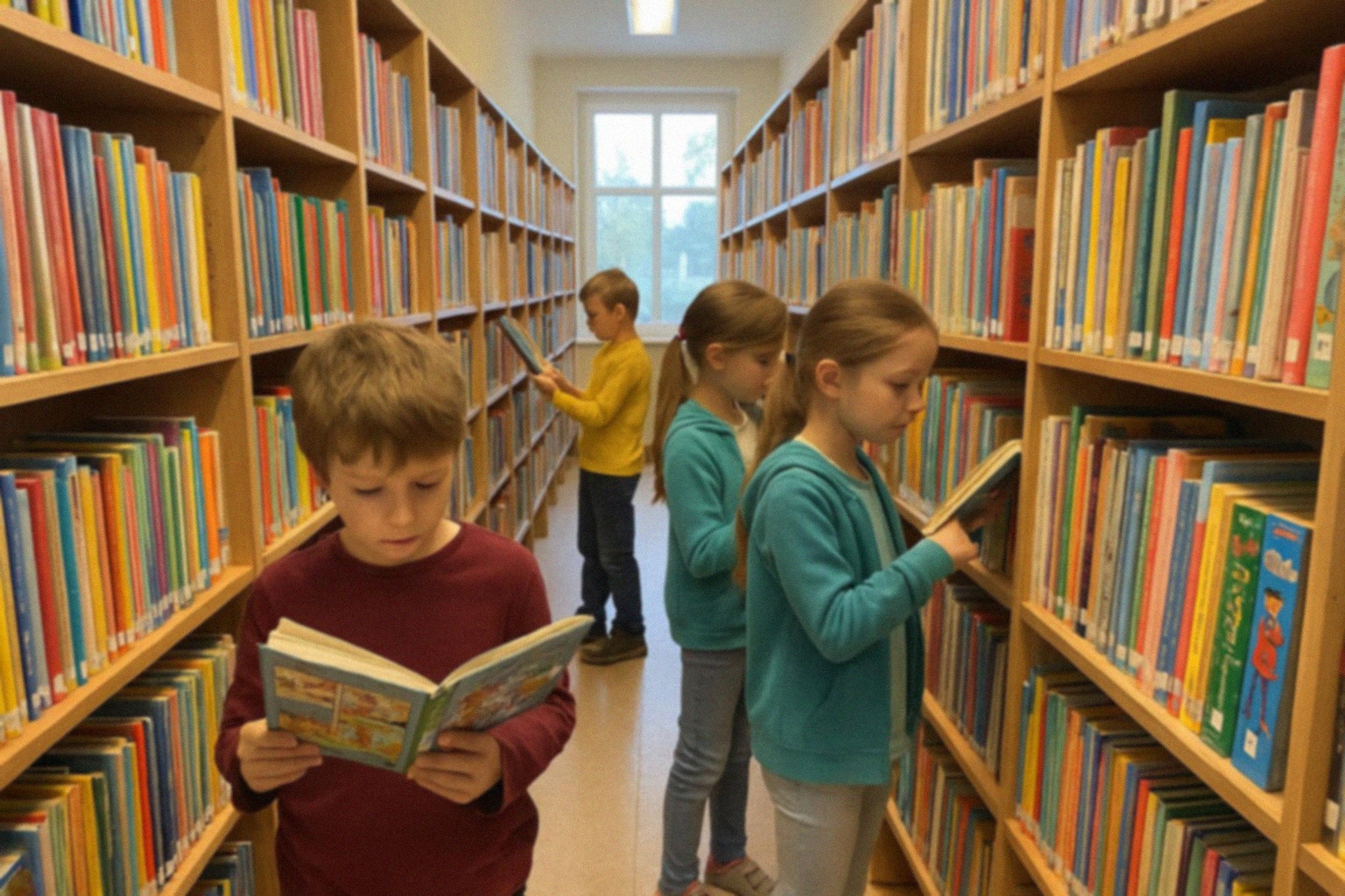 Mama jest tylko jedna – spotkanie Klubu Czytelniczego Pierwszoklasisty w Filii „Chorzeń”