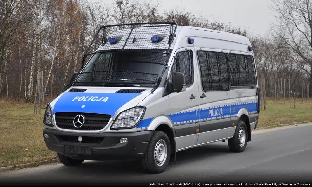Cztery osoby zatrzymane przez policję w Koninie